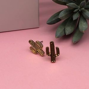 MINI CACTUS STUD EARRINGS